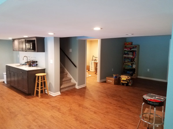 West Chester PA Basement Remodeling